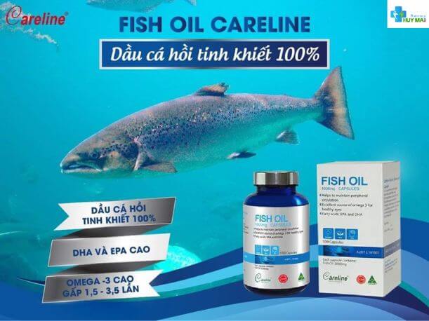 Careline Fish Oil 1000mg Úc