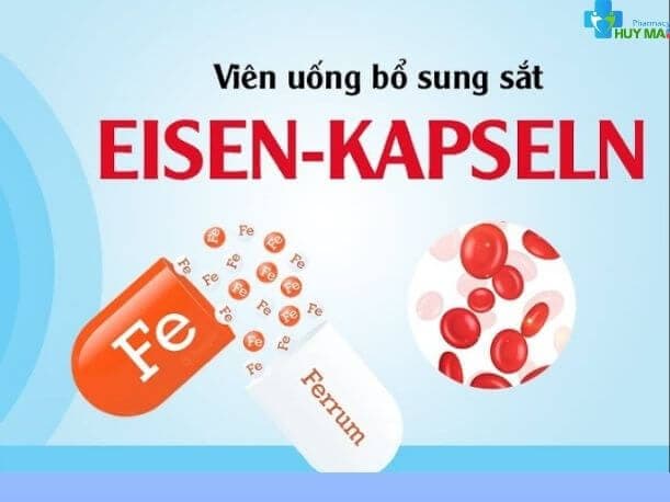 Viên uống Sanct Bernhard Eisen-Kapseln Bổ Sung Sắt Hộp 60 viên 5 Sanct Bernhard Eisen Kapseln 6