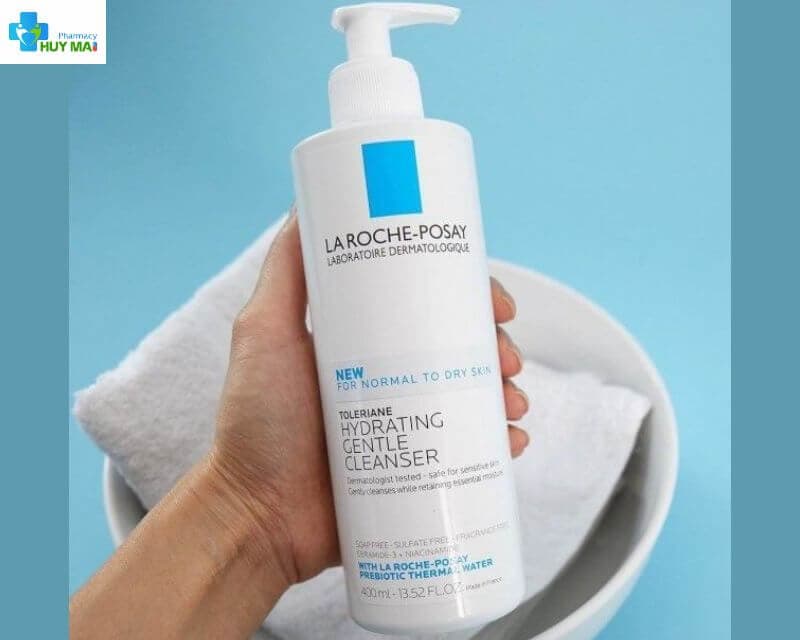 Sữa rửa mặt La Roche-Posay Toleriane Hydrating Gentle Cleanser cho da khô