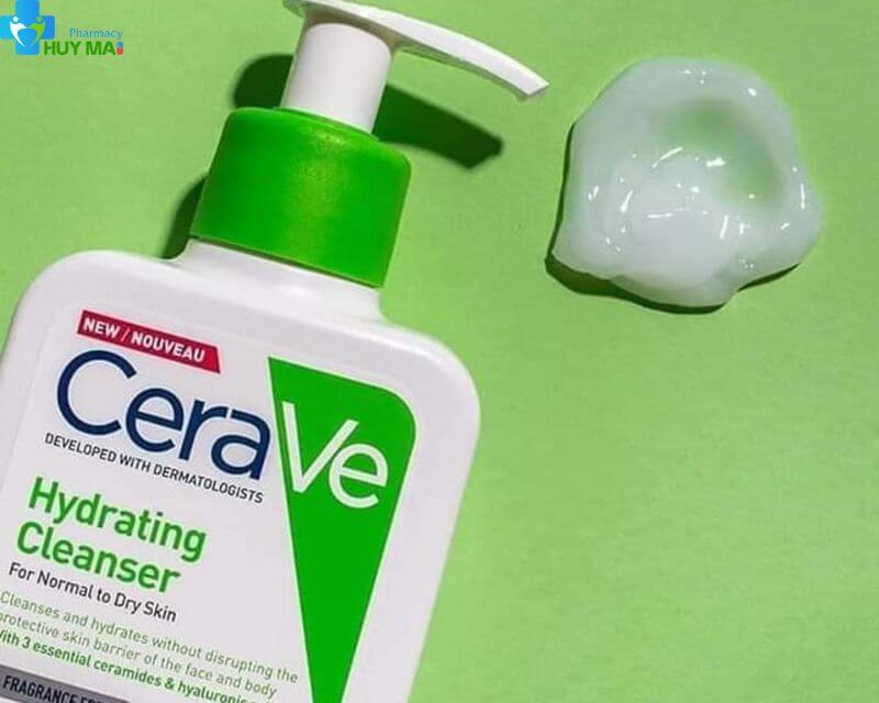 Sữa rửa mặt dưỡng ẩm cho da khô Cerave Hydrating Facial Cleanser