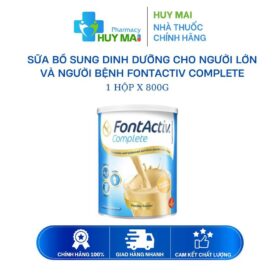 Sữa Bột Bổ Sung Dinh Dưỡng Fontactiv Complete Hộp 800g