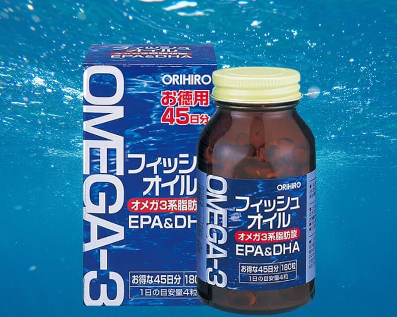 Dầu cá bổ mắt Omega 3 Orihiro