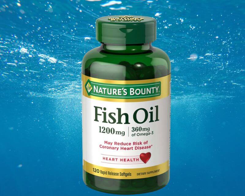 Dầu cá bổ mắt Nature's Bounty Fish Oil 1200mg
