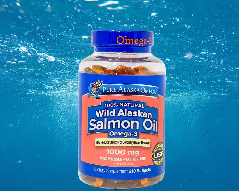 Dầu cá hồi Pure Alaska Omega Wild Salmon Oil 1000mg 