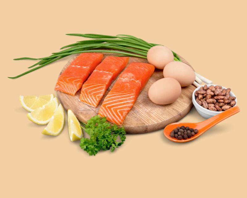 Tăng cường bổ sung thực phẩm giàu Protein là cách tăng cân cho người gầy khó hấp thụ