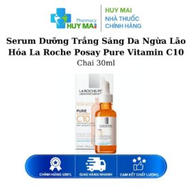 Serum Dưỡng Trắng Sáng Da Ngừa Lão Hóa La Roche Posay Pure Vitamin C10 Chai 30ml