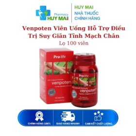 Venpoten Viên Uống Hỗ Trợ Điều Trị Suy Giãn Tĩnh Mạch Chân
