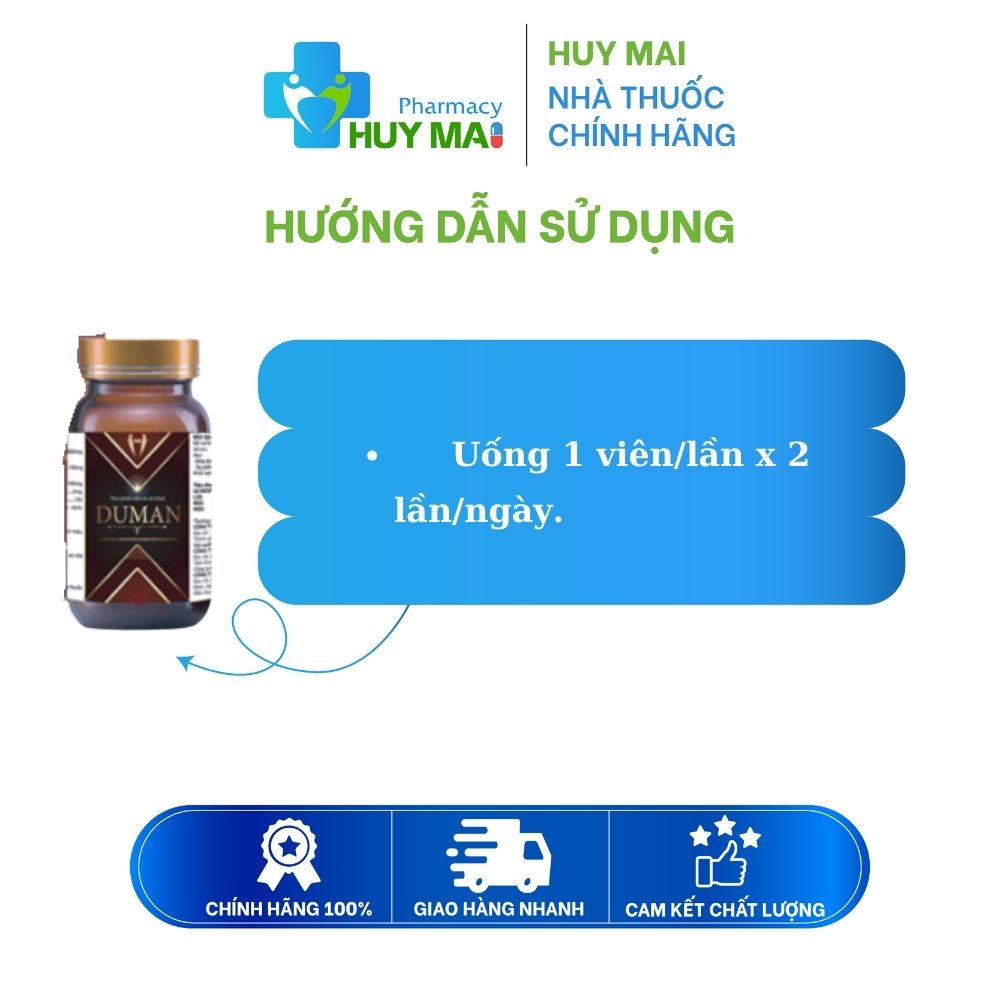 Viên Uống Bổ Thận Tráng Dương Tăng Cường Sinh Lý Nam Duman Hộp 30 Viên 3 Viên Uống Bổ Thận Tráng Dương Tăng Cường Sinh Lý Nam Duman Hộp 30 Viên (2)