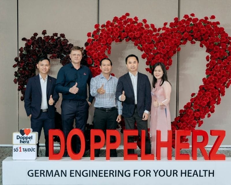 doppelherz là thương hiệu của Đức