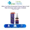 Olive Leaf Bio-Fermented Throat Spray Cool Mint Xịt họng ngăn ngừa vi khuẩn Chai xịt 30ml