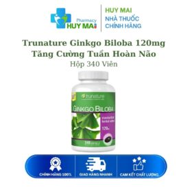 Trunature Ginkgo Biloba 120mg Tăng Cường Tuần Hoàn Não - Copy