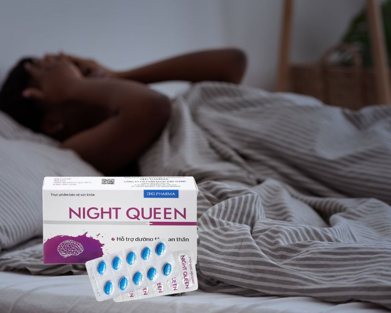 Thực Phẩm Chức Năng Trị Mất Ngủ & Những Điều Bạn Nên Biết 9 Viên Uống Night Queen DHG