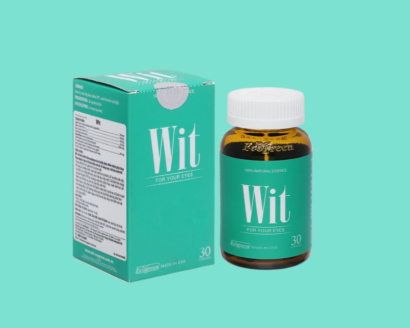 Top 3 Thuốc bổ mắt cho người cận thị được khuyến khích sử dụng 7 Thuốc bổ mắt Wit Ecogreen
