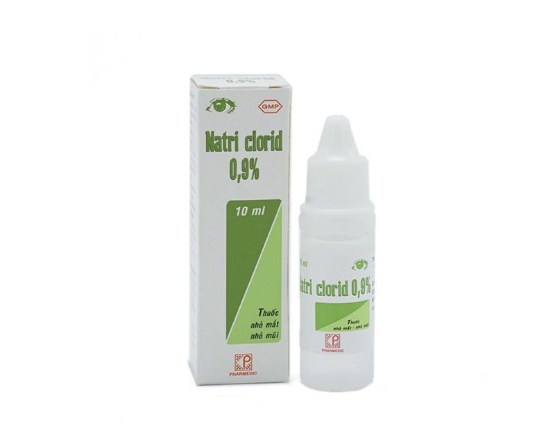 Có Nên Sử Dụng Nước Muối Sinh Lý Nhỏ Mắt Cho Bà Bầu? 6 Thuốc nhỏ mắt, mũi Natri Clorid 0,9% Pharmedic