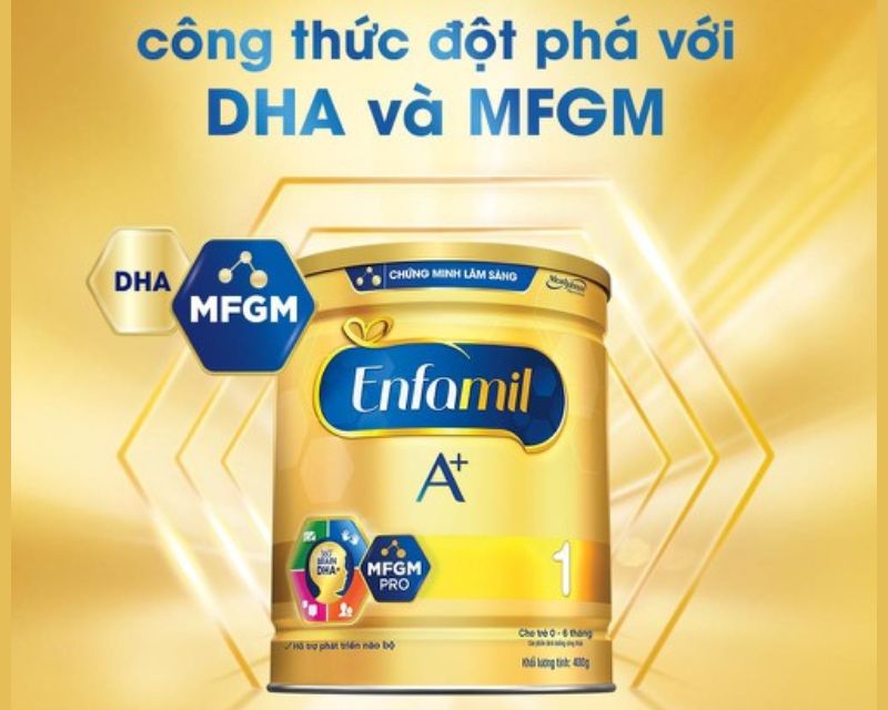 Sữa Bổ Não, Lựa Chọn Tốt Nhất Cho Trẻ Em Và Người Lớn Tuổi 9 Sữa bổ não Enfamil A+ – Hoa Kỳ