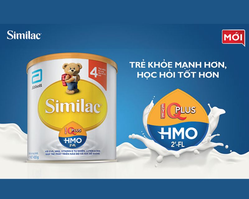 Sữa Bổ Não, Lựa Chọn Tốt Nhất Cho Trẻ Em Và Người Lớn Tuổi 8 Sữa bổ não Similac HMO IQ PLUS – Mỹ