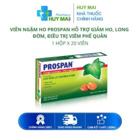 viên ngậm ho prospan có tốt không