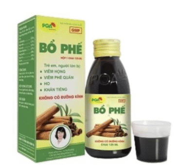 Thuốc ho bổ phổi cho bé 