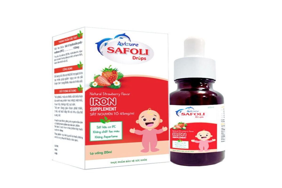 Thuốc bổ sung sắt cho trẻ em Thuốc bổ sung sắt cho trẻ em