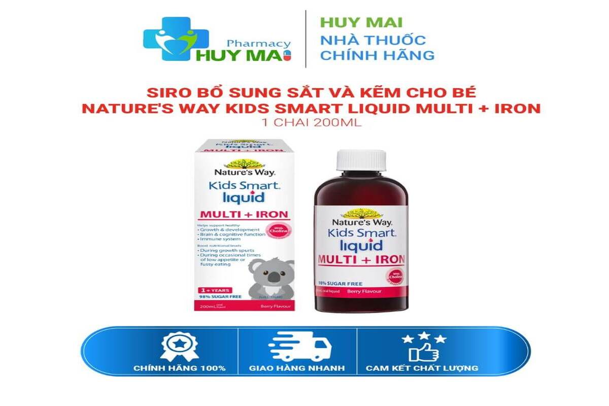 Thuốc bổ sung sắt cho trẻ em Thuốc bổ sung sắt cho trẻ em