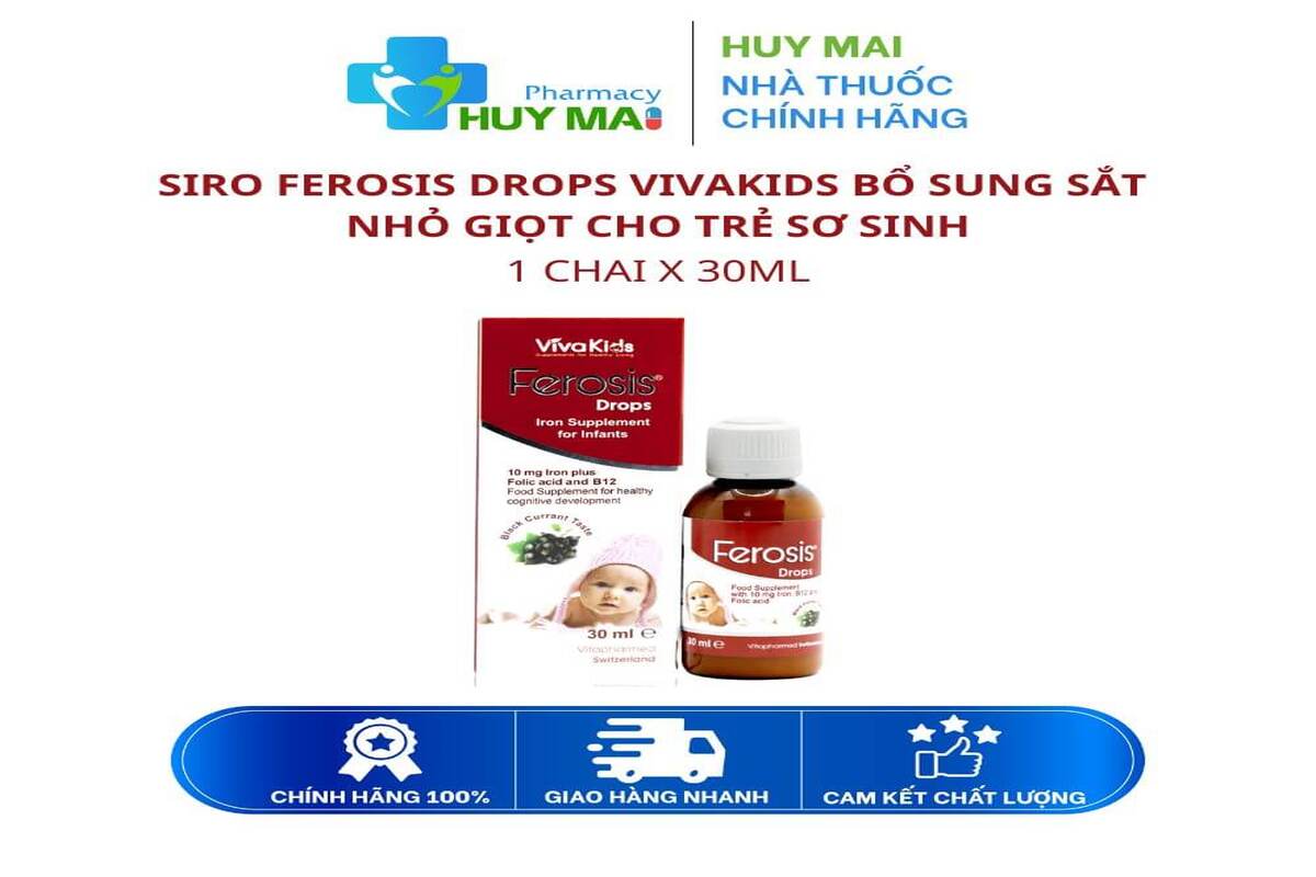 Thuốc bổ sung sắt cho trẻ em Thuốc bổ sung sắt cho trẻ em