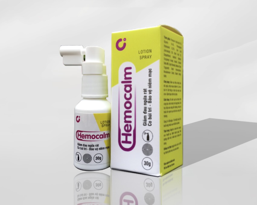 Thuốc xịt trĩ hemocalm 1 thuốc xịt trĩ hemocalm