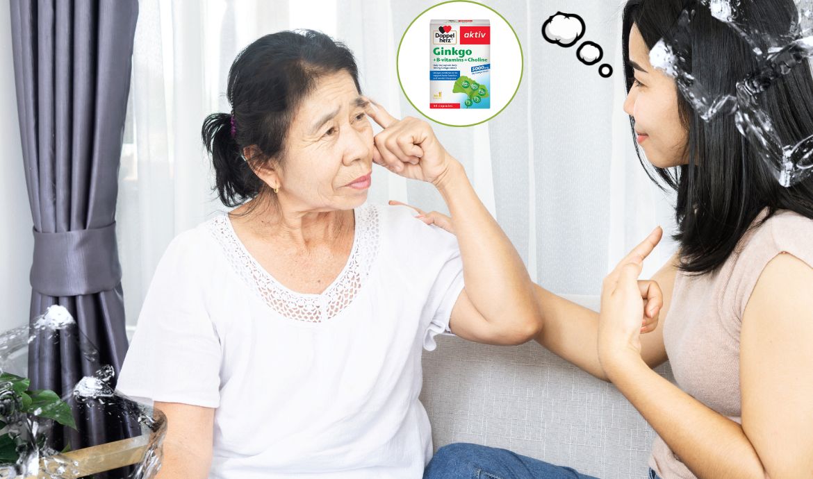 Cải thiện não cá vàng với sản phẩm Ginkgo Doppelherz từ Đức