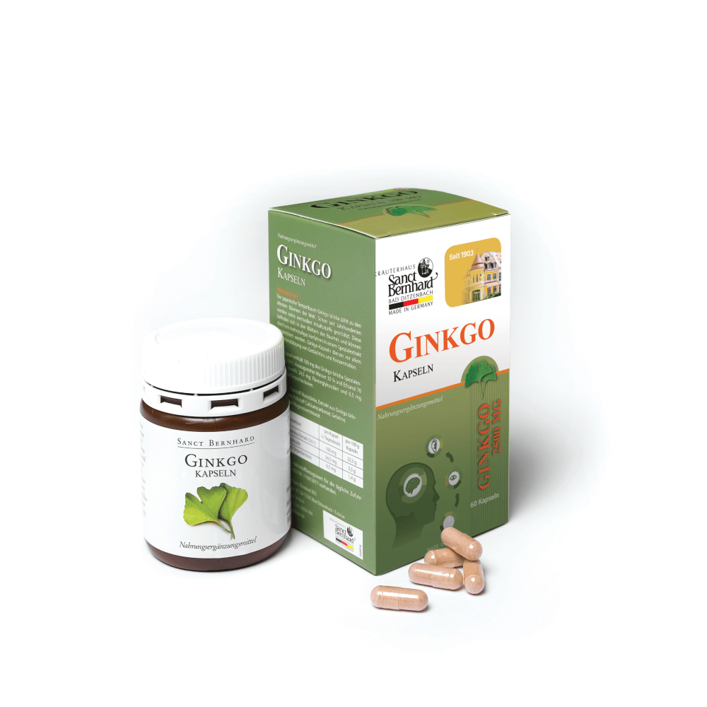 Review Dược sĩ: Viên uống bổ sung Ginkgo PR66 Sanct Bernhard 2 Viên uống hỗ trợ bổ não GINKGO