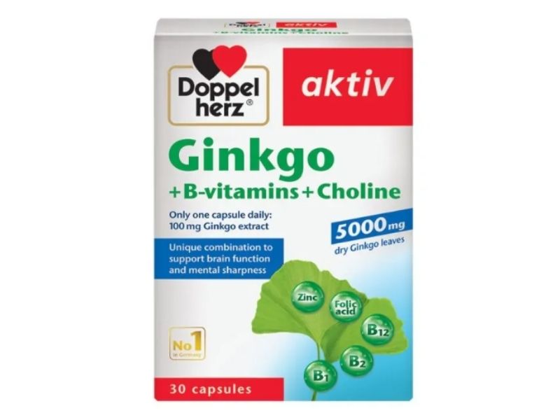 Cải thiện não cá vàng với sản phẩm Ginkgo Doppelherz từ Đức 2 Cải thiện não cá vàng với sản phẩm Ginkgo Doppelherz từ Đức